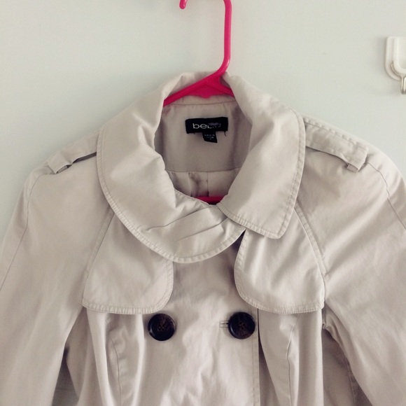 GUC Bebe Pea Coat in Light Grey - Picture 2 of 8